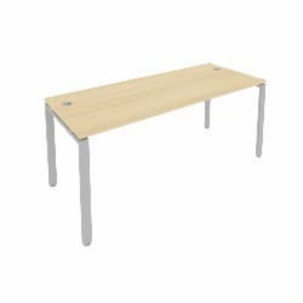 Стол письменный МЕТАЛ СЙСТЕМ Б.СП-5 Акация/Серый / METAL SYSTEM_0