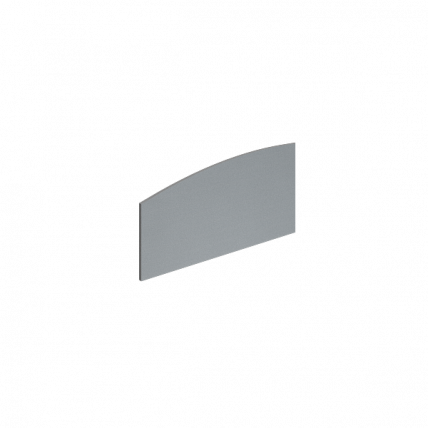 Экран Рива А.ЭКР-9 Клен/Металлик / Riva_0