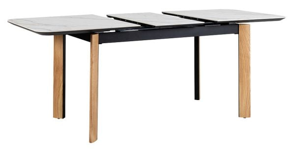 Стол раздвижной Комби Серамиc 140-180 Аутоматиc Натур/Лигхт марбле / Combi Ceramic Automatic Natur/Light marble_11