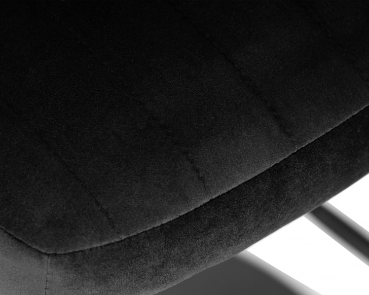 Стул барный ДОБРИН CХАРЛЙ БЛАCК (черный велюр (МДЖ9-101)) / DOBRIN CHARLY BLACK (MJ9-101))_6