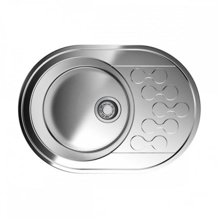 Мойка Омоикири Касумигаура 65-Ин Универсальная/Нерж.Сталь / Omoikiri Kasumigaura 65-In_0