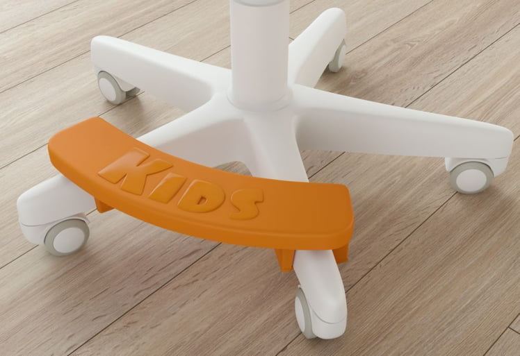 Подставка для детских кресел для Чаирман КИДС 101/104/105/106/108/115 Оранжевый / Chairman KIDS_0