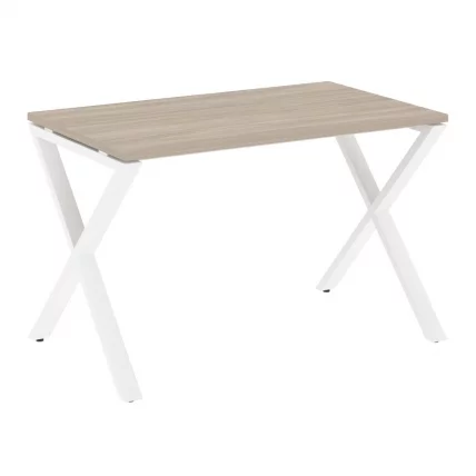 Стол рабочий ЛОФТ ВР.Л-СРКС-2.7 Металл белый Дуб Аттик / LOFT VR.L-SRX-2.7_0