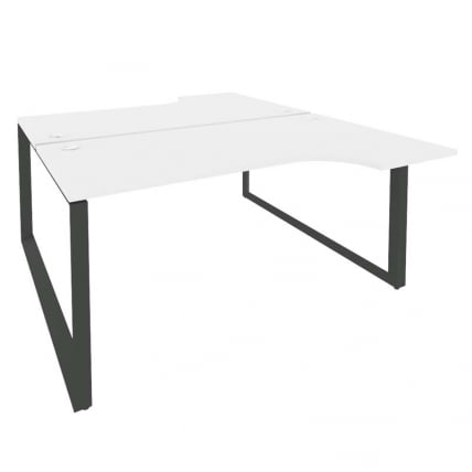 Рабочая станция на О-образном м/к ОНИКС О.МО-Д.СА-1 Белый Бриллиант/Антрацит / ONIX O.MO-D.SA-1_0