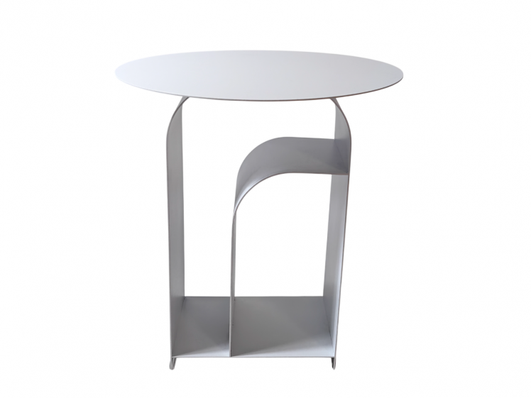 Журнальный столик Арвел металл белый / Arwel_0