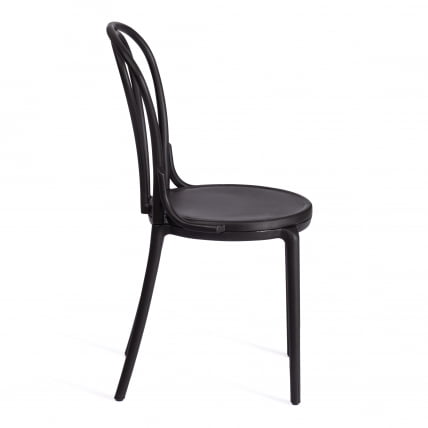Стул ТХОНЕТ (мод. ПЛ62) пластик, 42 кс 52 кс 89 см, Блаcк (черный) 05 / THONET (mod. PL62) x x Black_1