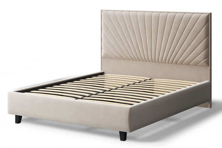 Кровать Леона, 2000кс1600мм, бежевый / 2000x1600мм,_1