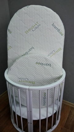 Матрас из ортофайбера с кокосом Принц Классик Круглый (жаккард с кантом 10 см)_7