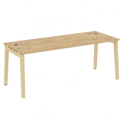 Стол рабочий руководителя ОНИКС ВООД ОВ.СРР-6.8 Тиквуд Светлый/Светлый / ONIX WOOD OW.SRR-6.8_0