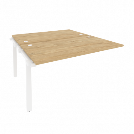 Наборный элемент рабочей станции на м/к ОНИКС О.М-2.НРС-3.8 Тиквуд Светлый/Белый / ONIX O.M-2.NRS-3.8_0