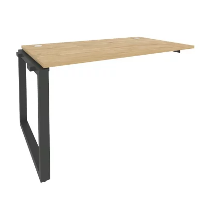 Наборный элемент рабочей станции на О-образном м/к ОНИКС О.МО-1.НРС-3.8 Тиквуд Светлый/Антрацит / ONIX O.MO-1.NRS-3.8_0