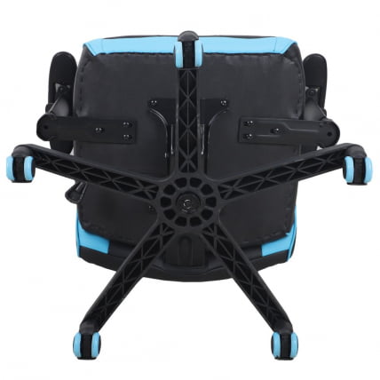 Кресло компьютерное БРАБИКС Сторм ГМ-006 Черное/голубое / BRABIX Storm GM-006_7