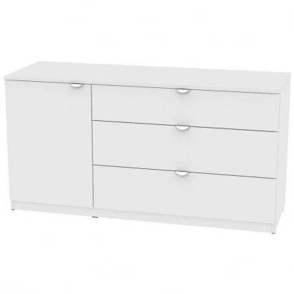 Комод Калисто(К48)699х1352х468ручкаторцеваяТР-2(Белый) / Калисто(K48)699х1352х468ручкаторцеваяTR-2(Белый)_0