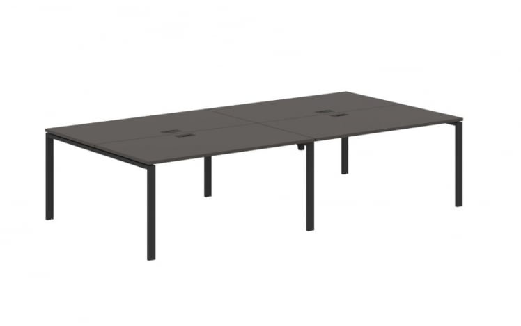 Бенч-система 4-местная ЕДИС ЕУВСТ 3116 Мокко Черный / EDIS EUWST_0