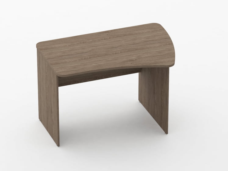 Стол эргономичный Глассй 1.12.12Пр Дуб Верцаска / Glassy_0