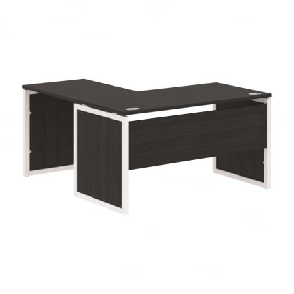 Стол письменный угловой правый КСТЕН-КП КСКПCТ 1415 Р Дуб Юкон Белый / XTEN-QP XQPCT R_0