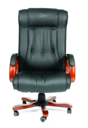 Кресло руководителя CХАИРМАН 653 кожа  Бежевый / CHAIRMAN_1