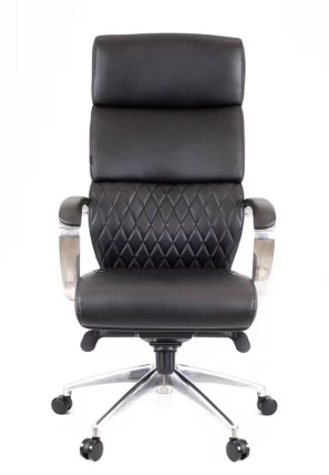 Кресло для руководителя Еверпроф Пресидент Кожа Черный / Everprof President_7