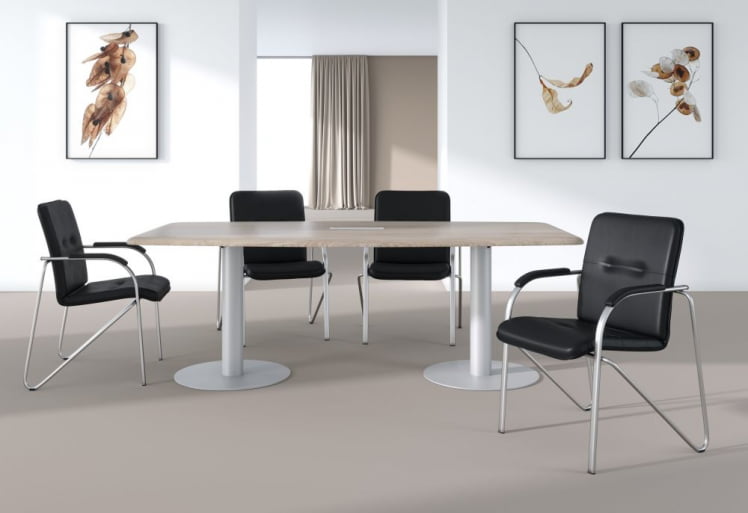 Кресло посетителя CХАИРМАН 850 Н (Н) (комплект из 6 шт) Черный / CHAIRMAN (N)_5