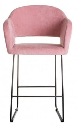 Стул полубарный Оскар ПБ Розов/Линк / Oscar_1