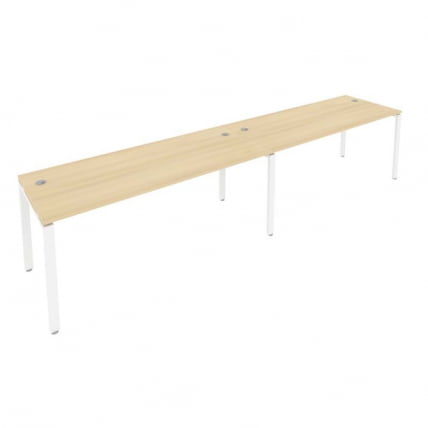 Рабочая станция на 2 раб.места Метал Сйстем Б.СМ-2.5 Акация/Белый / Metal System_0