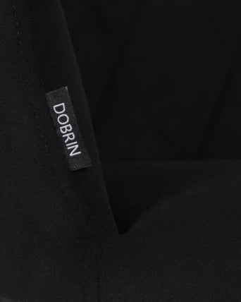 Стул обеденный ДОБРИН РОБЙ велюр Катаниа Блаcк / DOBRIN ROBY Catania Black_8