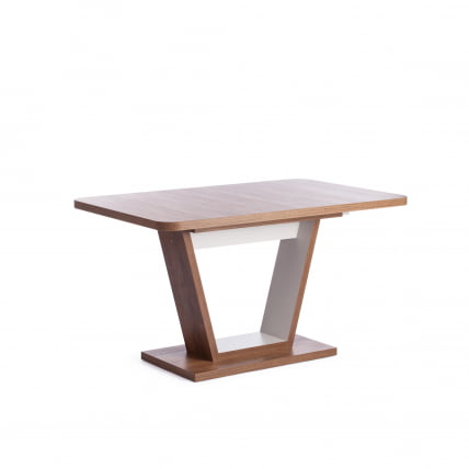 Стол обеденный ВОКС ЛДСП, 132-172кс85кс75,5 см, Дуб Канзас/Пепел / VOX 132-172x85x75,5_3