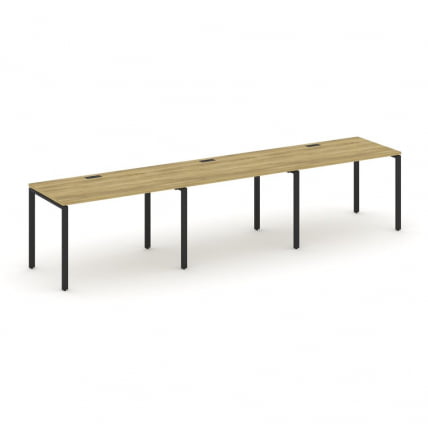 Рабочая станция на 3 места CОНCЕПТ CН.ОРС-006 Дуб Винченцо Антрацит / CONCEPT CN.ORS-006_0