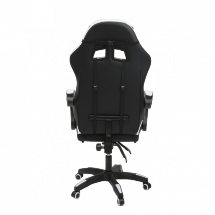 Кресло 892-1 цвет черный/белый с массажем 892-1-блаcк-вхите-масс / 892-1-black-white-mass_3