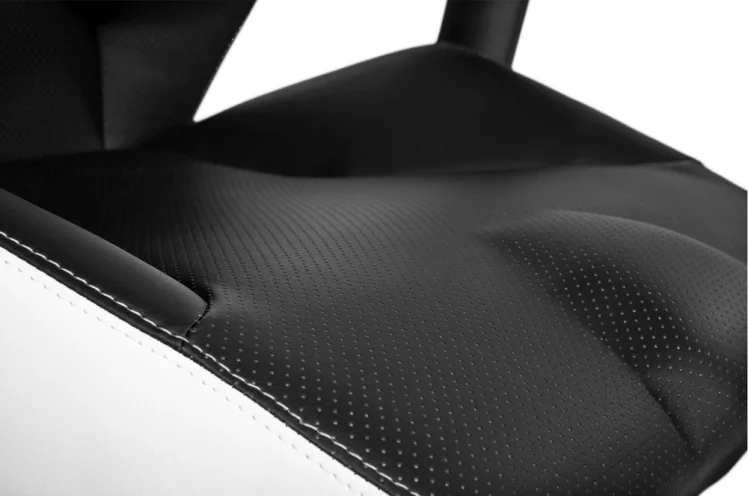 Геймерское кресло ВАРП Зе Белый/черный / WARP Ze_10