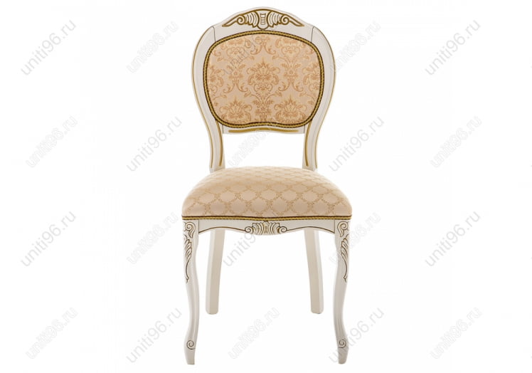 Стул деревянный Лауро Патина золото-Бежевый_1