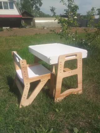 Комплект парта и стул растущие_1
