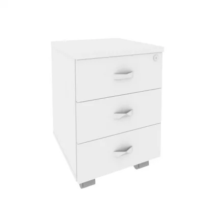 Тумба мобильная ОНИКС О.ТМ-3 Белый Бриллиант / ONIX O.TM-3_0