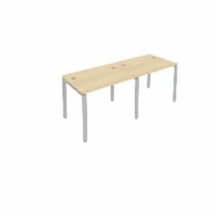 Рабочая станция на 2 раб.места Метал Сйстем Б.СМ-2.1 Акация/Серый / Metal System_0