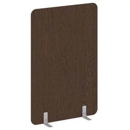 Перегородки на металлических опорах на фетровых подпятниках Р-лине ДП.Ф-120-180 Венге Цаво / R-line DP.F-120-180_0