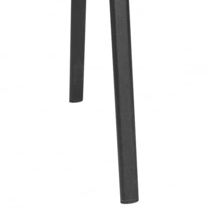 Стул для посетителей ИСО черный каркас кожзам Черный / ISO_3