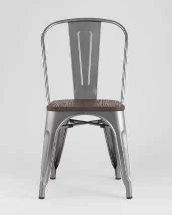 Стул Толикс Воод 850 Серебристый / Tolix Wood_2