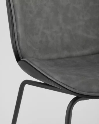 Стул Беетле ПУ Серый / Beetle PU_6