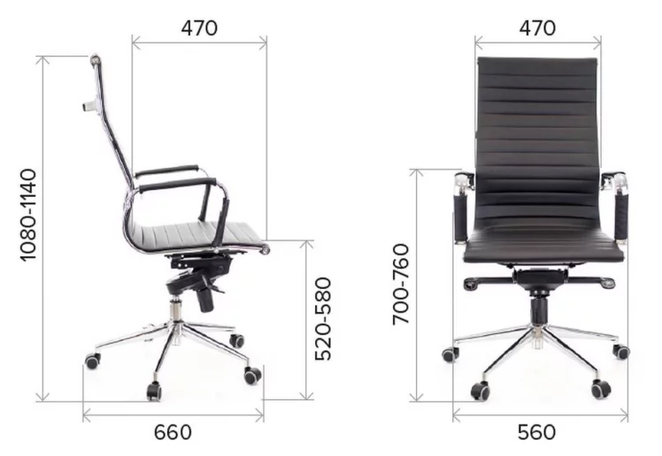 Кресло руководителя Еверпроф Рио М экокожа Бежевый / Everprof Rio_4