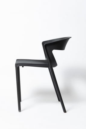 Стул пластиковый Евок Черный / Evok_1