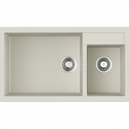 Мойка Омоикири Тедори 86-2-Лб-Вх Тетогранит/Белый / Omoikiri Tedori 86-2-Lb-Wh Tetogranit/Белый_0