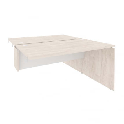 Стол-приставка двойной к опорным элементам ОНИКС О.Д.СПР-3.8 Денвер Светлый/Белый / ONIX O.D.SPR-3.8_0