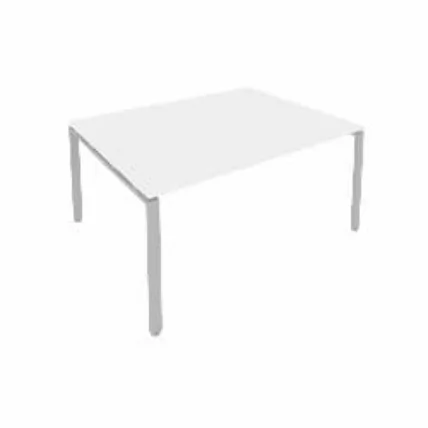 Переговорный стол (1 столешница) Метал Сйстем Б.ПРГ-1.4 Белый/Серый / Metal System_0