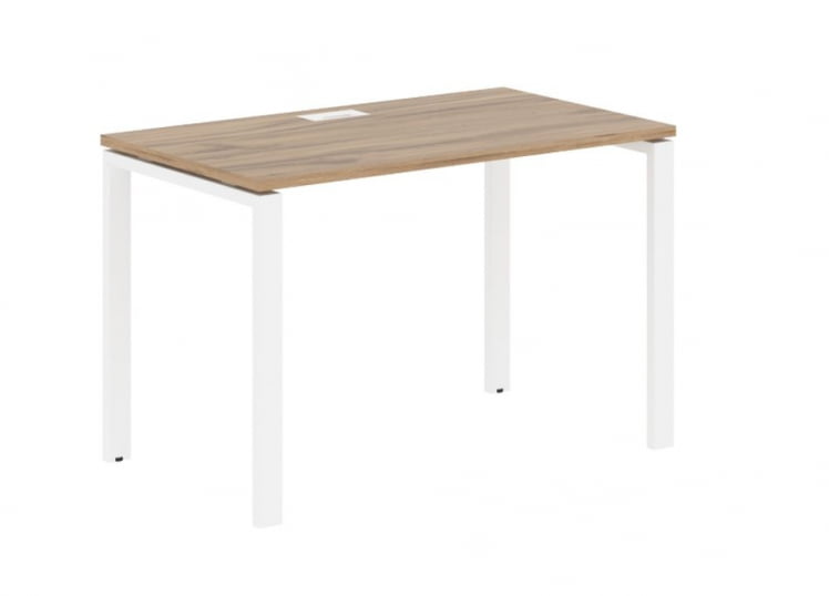 Стол письменный ЕДИС ЕУСТ 1167 Дуб Денвер светлый Белый / EDIS EUST_0