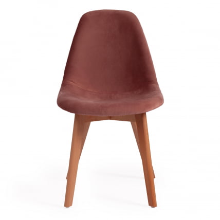 Стул CИНДЙ СОФТ (мод. C1021Ф1) Коралловый (ХЛР 44)/натуральный / CINDY SOFT (mod. C1021F1) (HLR_4