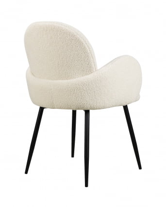 Стул Ваве букле Белый / Wave_3