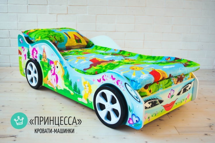 Кровать-машинка Принцесса_55659_1