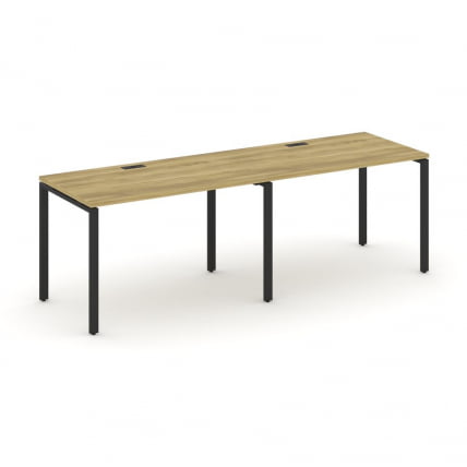 Рабочая станция на 2 места CОНCЕПТ CН.ОРС-002 Дуб Винченцо Антрацит / CONCEPT CN.ORS-002_0