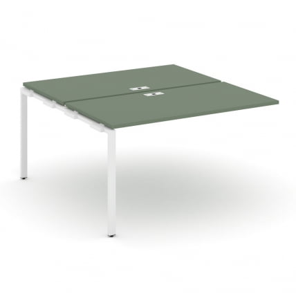 Двойной наборный элемент рабочей станции CОНCЕПТ CН.ДНРС-002 Кобо Белый / CONCEPT CN.DNRS-002_0