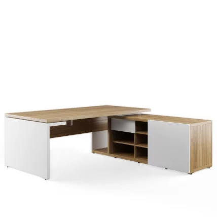 Стол рабочий на опорной креденции правый ЗИО28510331 Орех / ZIO28510331_0